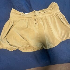American Eagle Outfitters High Waist Tan Shorts